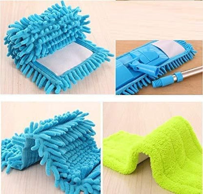 Wet & Dry Floor Cleaning Mop – Adjustable Handle