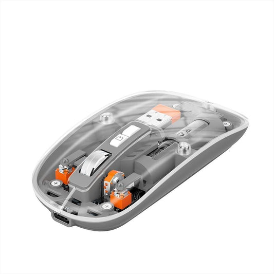 Rechargeable Transparent Wireless Mouse